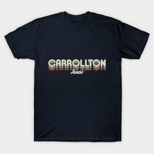 Retro CarrollTon Texas T-Shirt